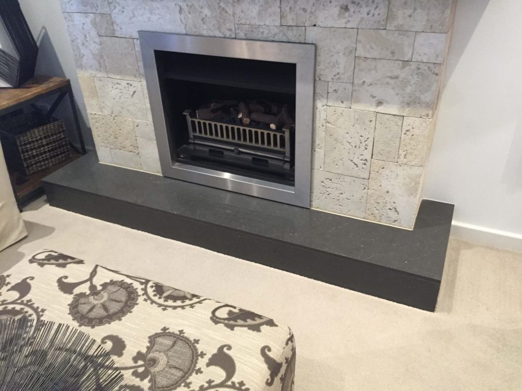 fireplace tiling